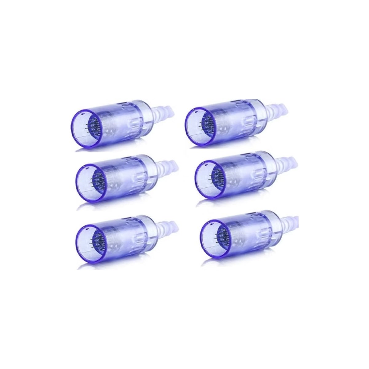 100 repuestos de 12 de dermapen azules